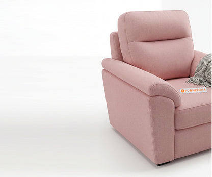 Martino Sofa 1 Seater Flamingo Pink - Furnishka