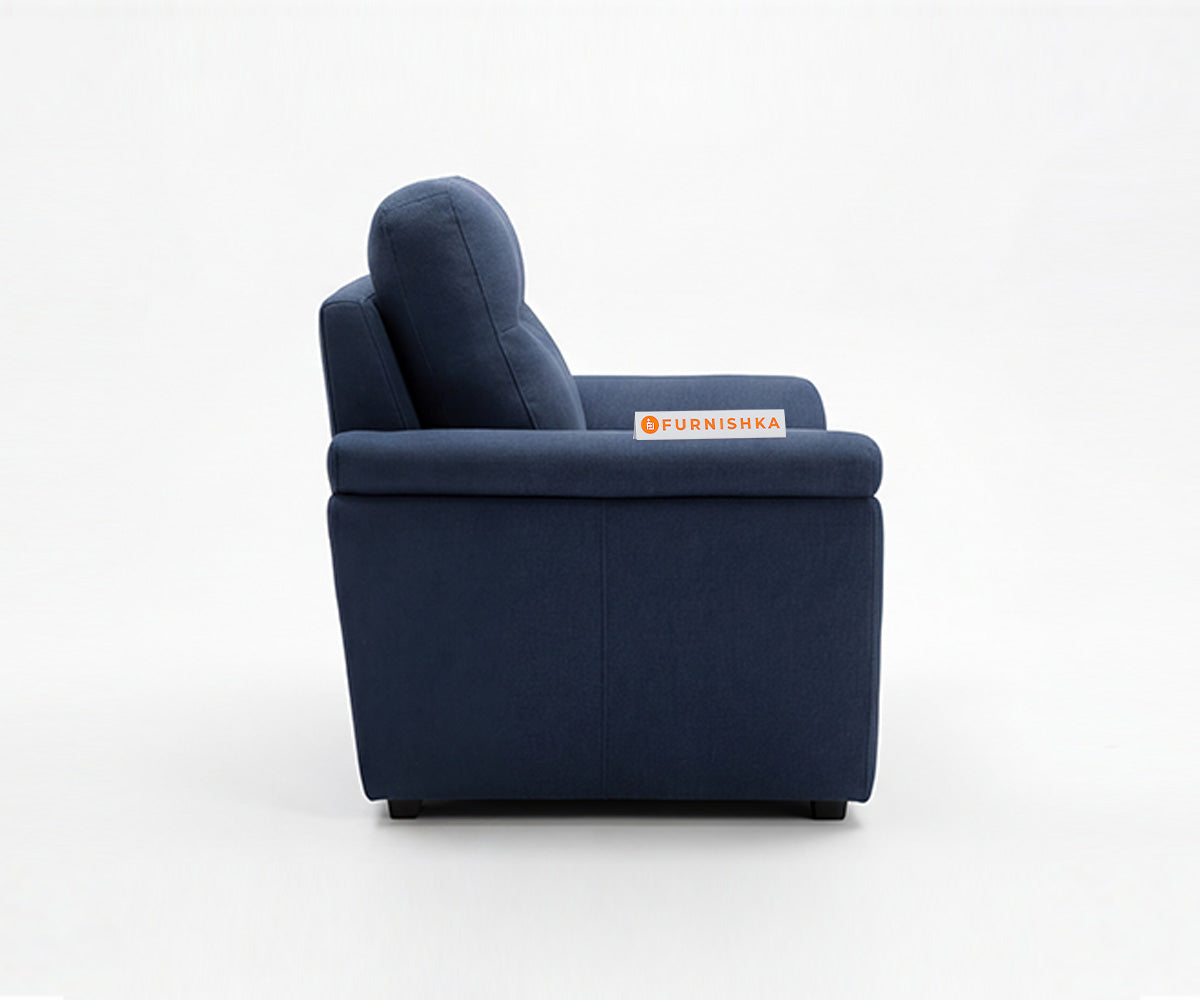 Martino Sofa 1 Seater Persian Blue - Furnishka