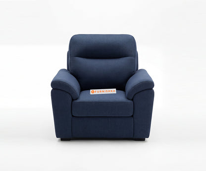 Martino Sofa 1 Seater Persian Blue - Furnishka