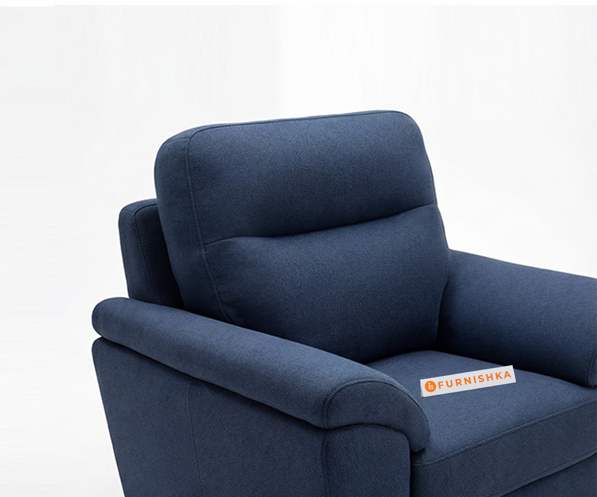 Martino Sofa 1 Seater Persian Blue - Furnishka