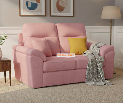 Martino Sofa 2 Seater Flamingo Pink - Furnishka