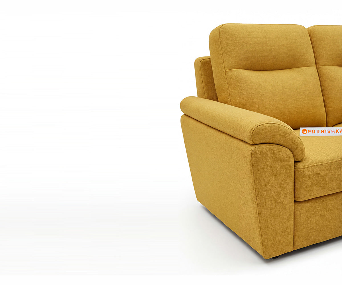 Martino Sofa 2 Seater Mustard Yellow - Furnishka