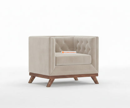 Matilda 3+1+1 Sofa Set Light Beige - Furnishka