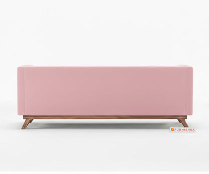 Matilda 3+2 Sofa Set Flamingo Pink - Furnishka