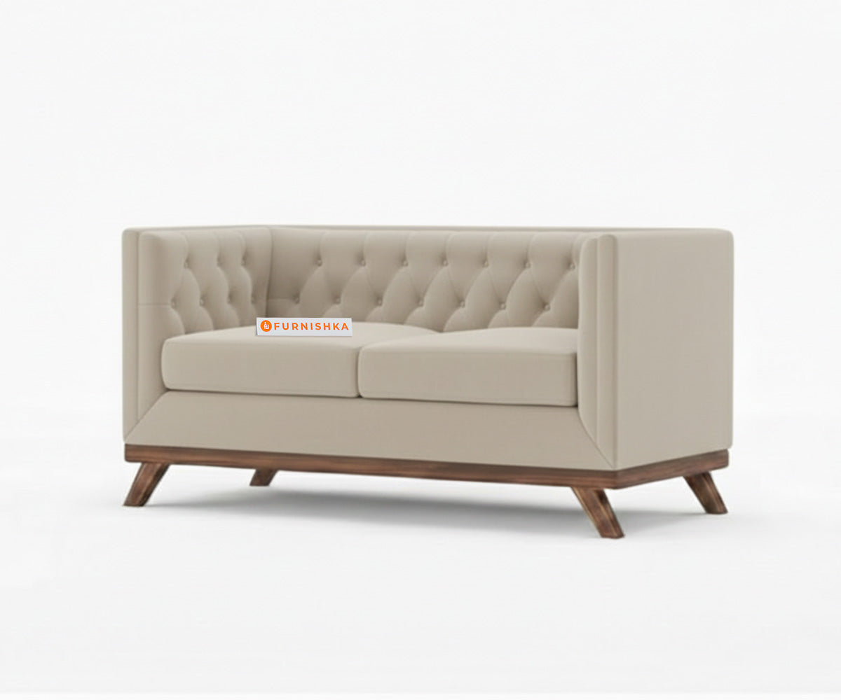 Matilda Sofa 2 Seater Light Beige - Furnishka