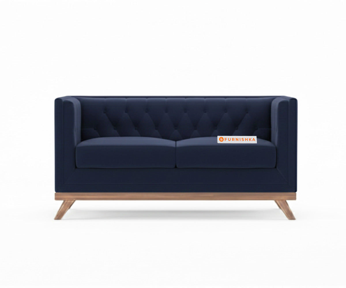 Matilda Sofa 2 Seater Persian Blue - Furnishka