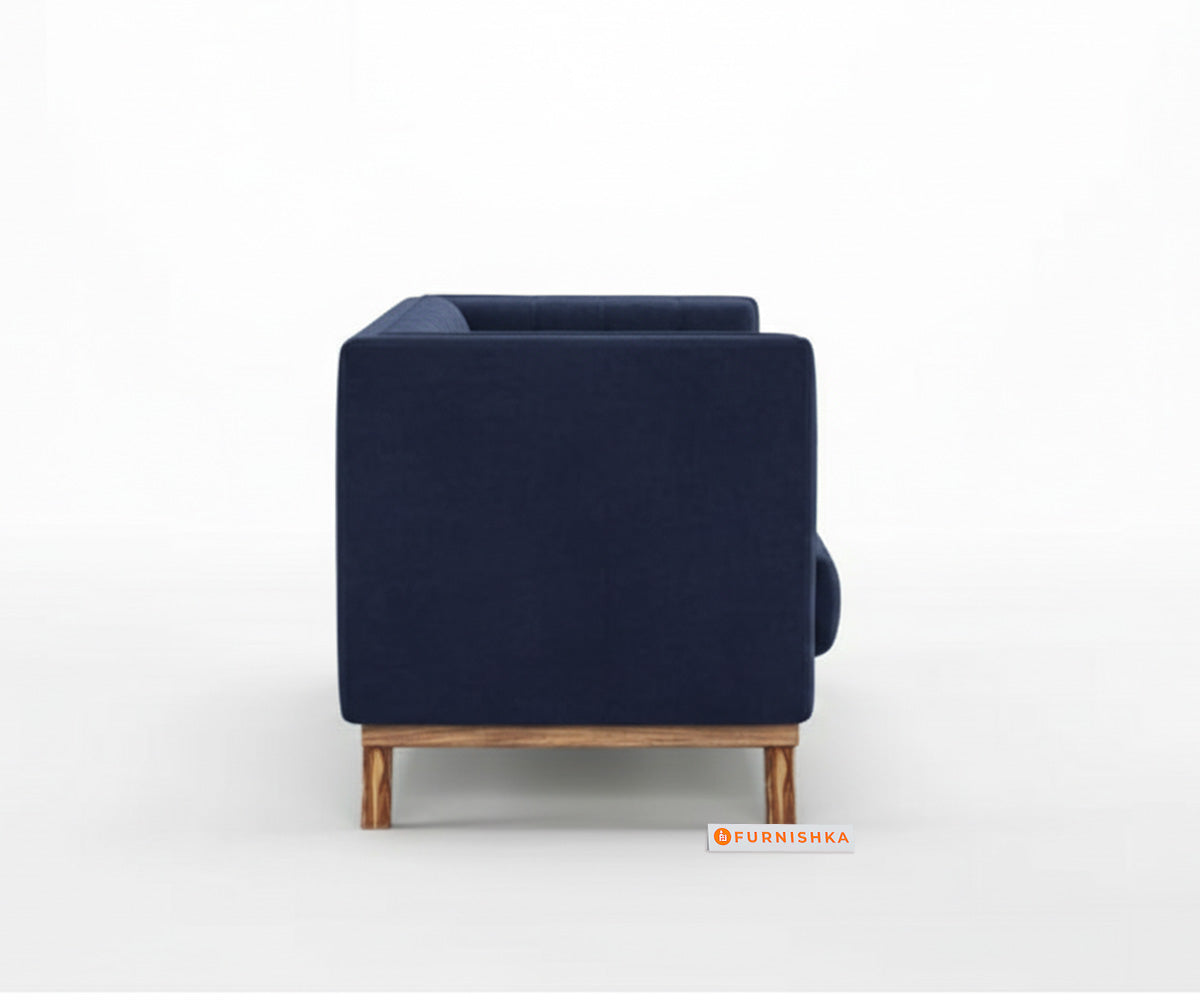 Matilda 3+2 Sofa Set Persian Blue - Furnishka