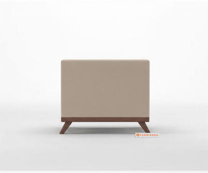 Matilda Sofa 1 Seater Light Beige - Furnishka 