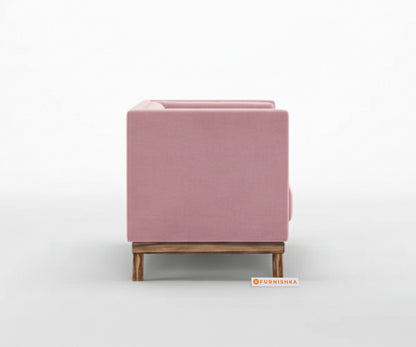 Matilda Sofa 2 Seater Flamingo Pink - Furnishka 