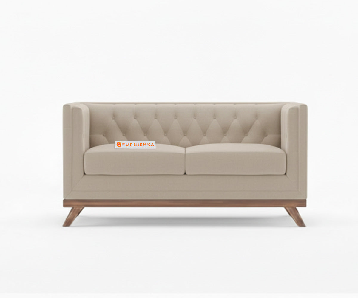Matilda Sofa 2 Seater Light Beige - Furnishka 
