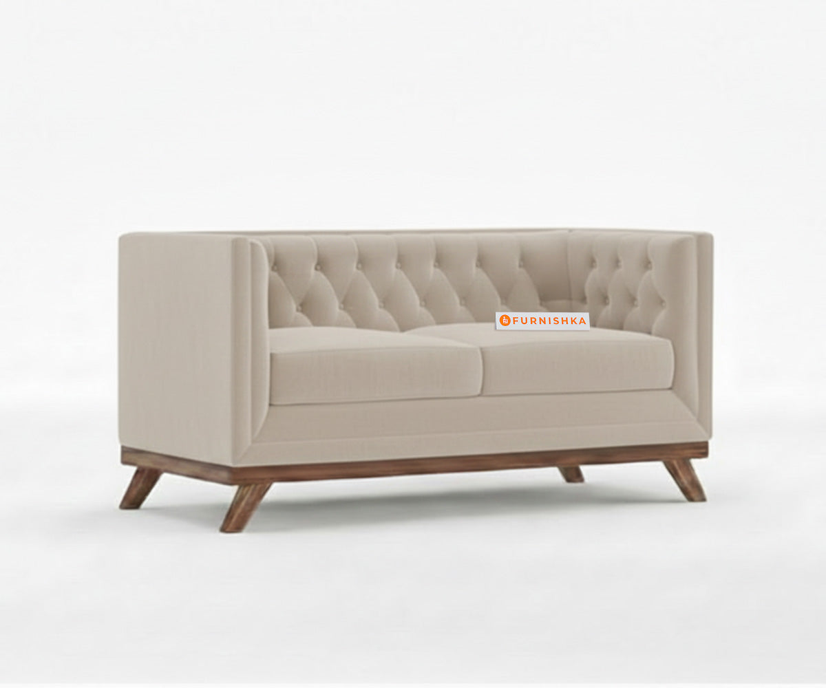 Matilda Sofa 2 Seater Light Beige - Furnishka 