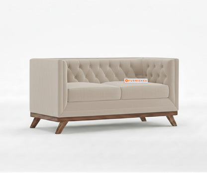 Matilda Sofa 2 Seater Light Beige - Furnishka 