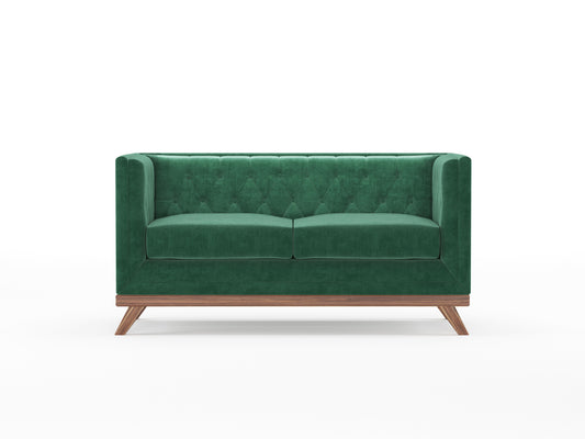 Matilda Sofa 2 Seater Pine Green - Furnishka