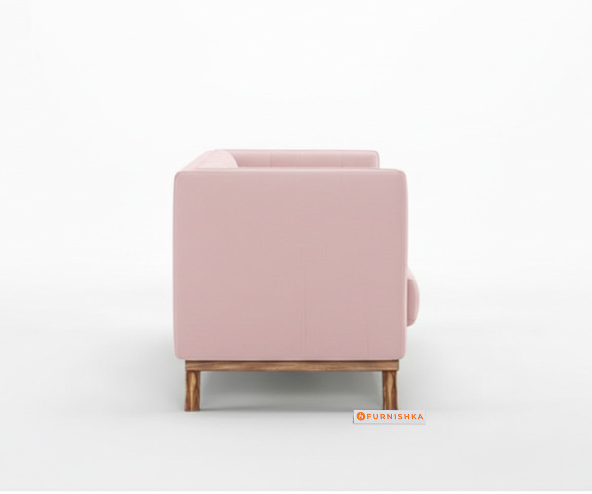 Matilda Sofa 3 Seater Flamingo Pink - Furnishka 