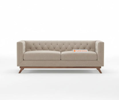 Matilda Sofa 3 Seater Light Beige - Furnishka 
