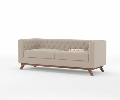 Matilda Sofa 3 Seater Light Beige - Furnishka 