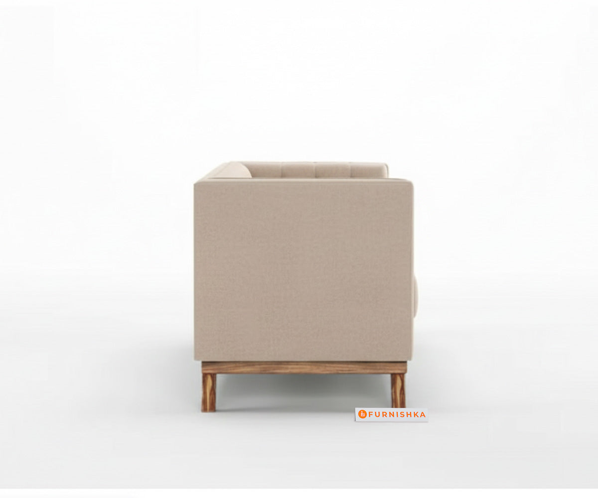 Matilda Sofa 3 Seater Light Beige - Furnishka 