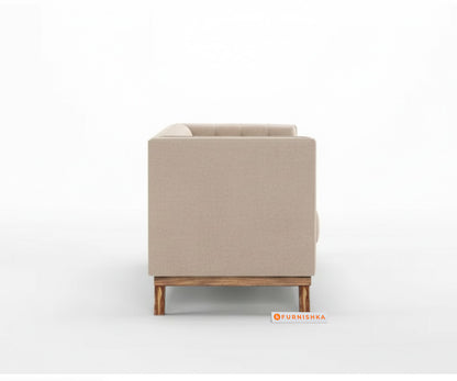 Matilda Sofa 3 Seater Light Beige - Furnishka 