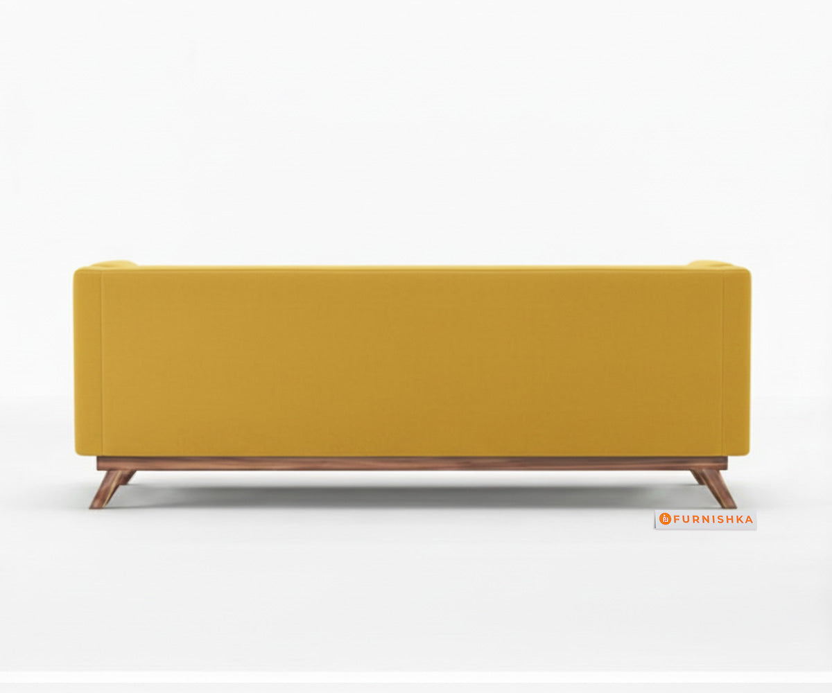 Matilda Sofa 3 Seater Mustard Yellow - Furnishka 