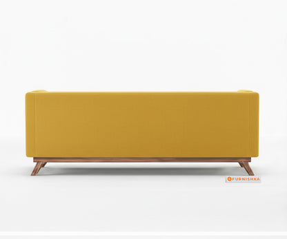 Matilda Sofa 3 Seater Mustard Yellow - Furnishka 