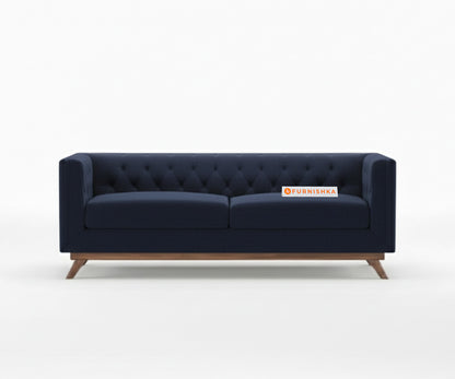 Matilda Sofa 3 Seater Persian Blue - Furnishka 