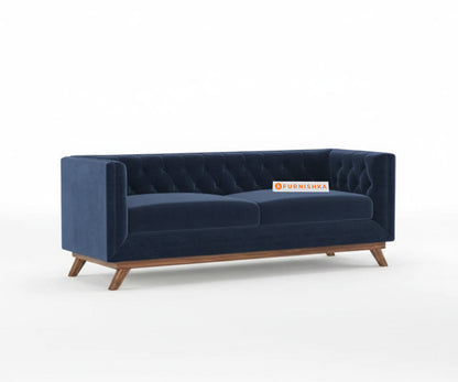 Matilda Sofa 3 Seater Persian Blue - Furnishka 