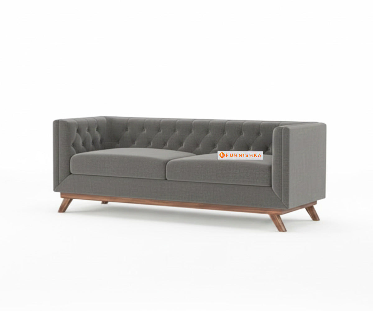 Matilda Sofa 3 Seater Trout Grey - Furnishka 