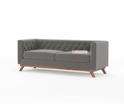 Matilda Sofa 3 Seater Trout Grey - Furnishka 
