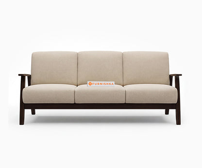 Maven 3+2 Seater Sheesham Wood Sofa Set - Furnishka