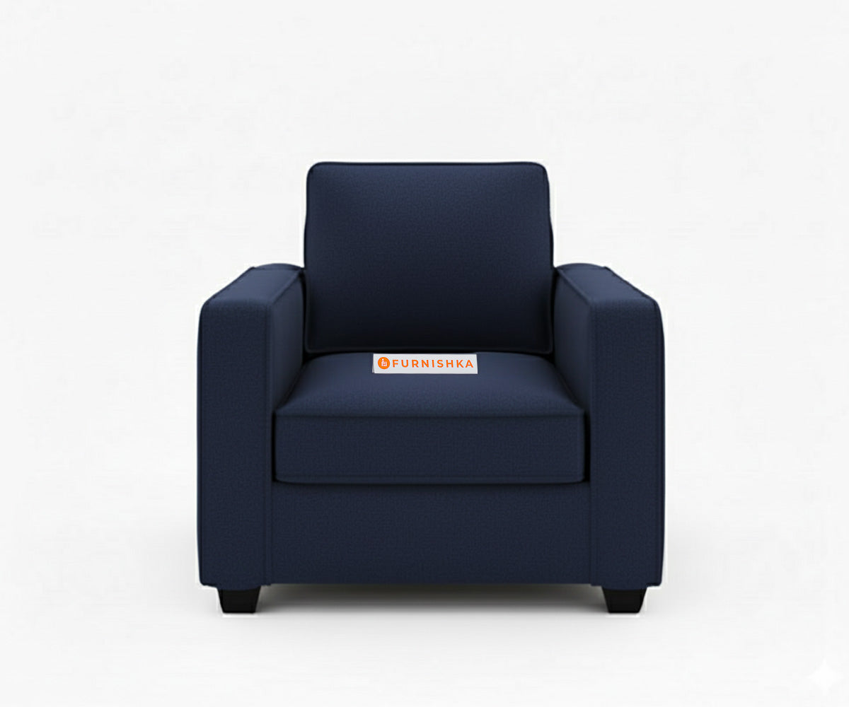 Melaka 3+1+1 Seater Sofa Set Persian Blue - Furnishka