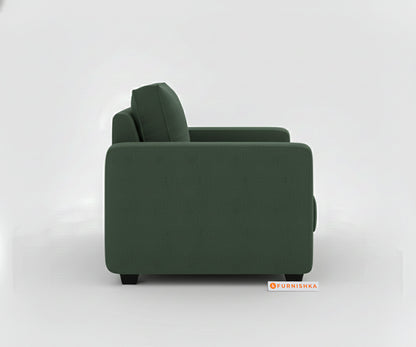 Melaka 3+1+1 Seater Sofa Set Pine Green - Furnishka
