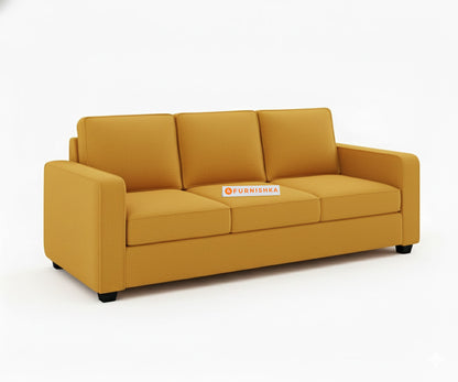 Melaka 3+2 Seater Sofa Set Mustard Yellow - Furnishka