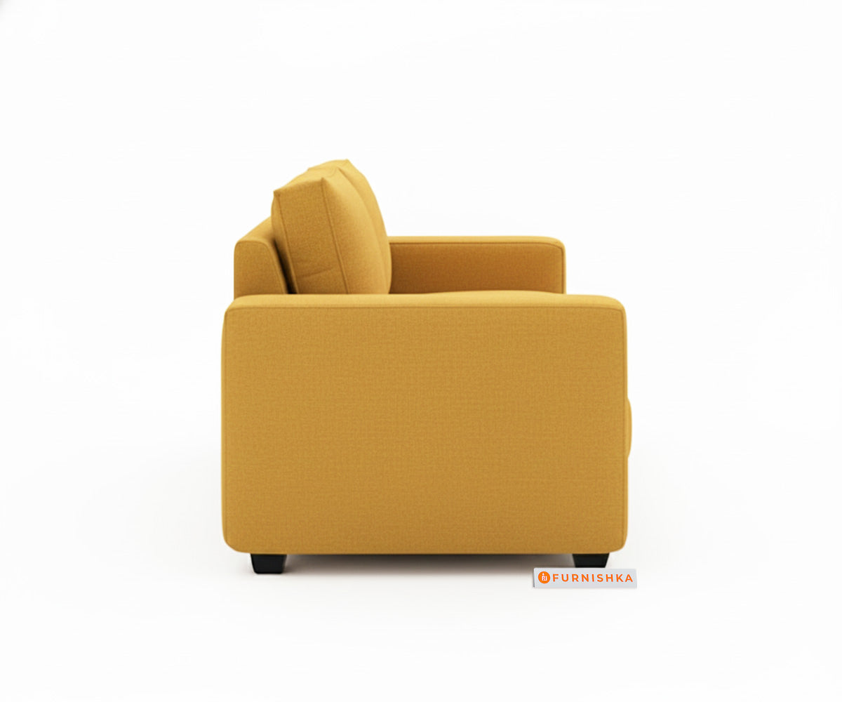 Melaka 3+2 Seater Sofa Set Mustard Yellow - Furnishka