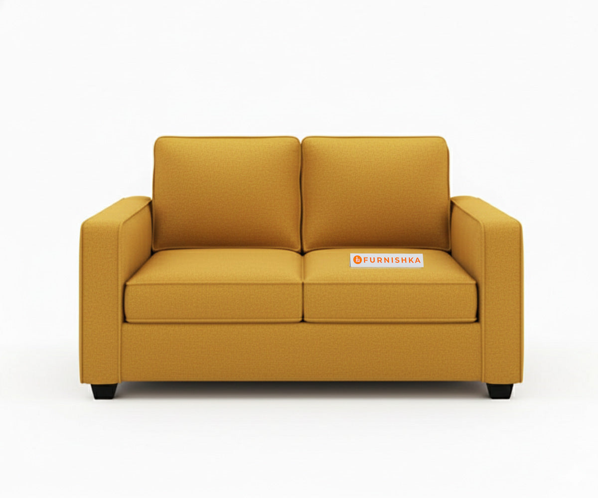 Melaka 3+2 Seater Sofa Set Mustard Yellow - Furnishka