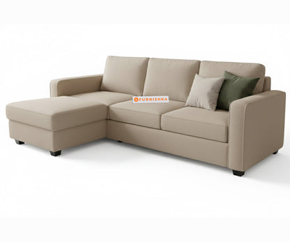 Melaka Sectional Sofa 2+L Seater LHS Light Beige - Furnishka 