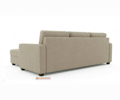 Melaka Sectional Sofa 2+L Seater LHS Light Beige - Furnishka 