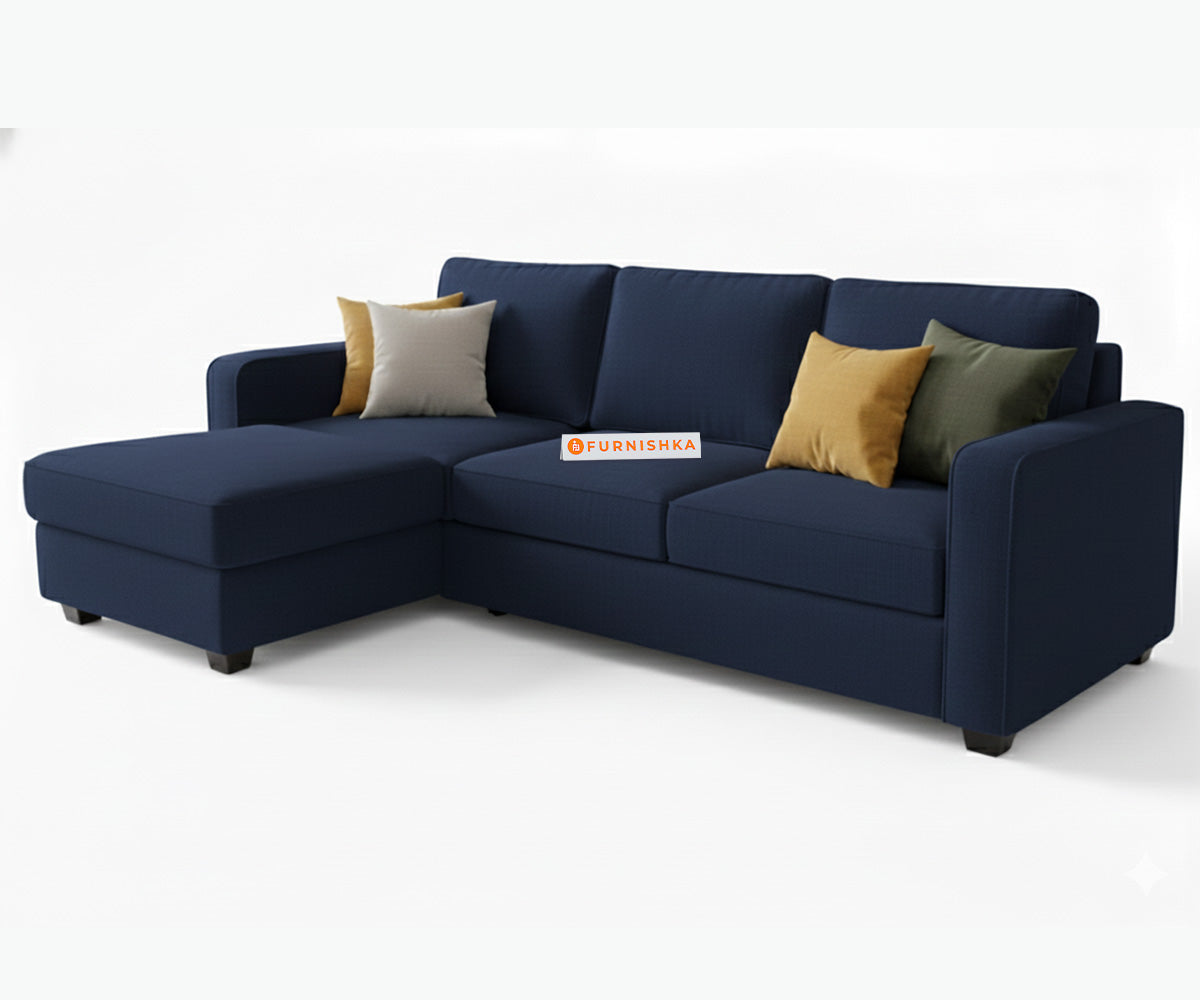 Melaka Sectional Sofa 2+L Seater LHS Persian Blue - Furnishka 