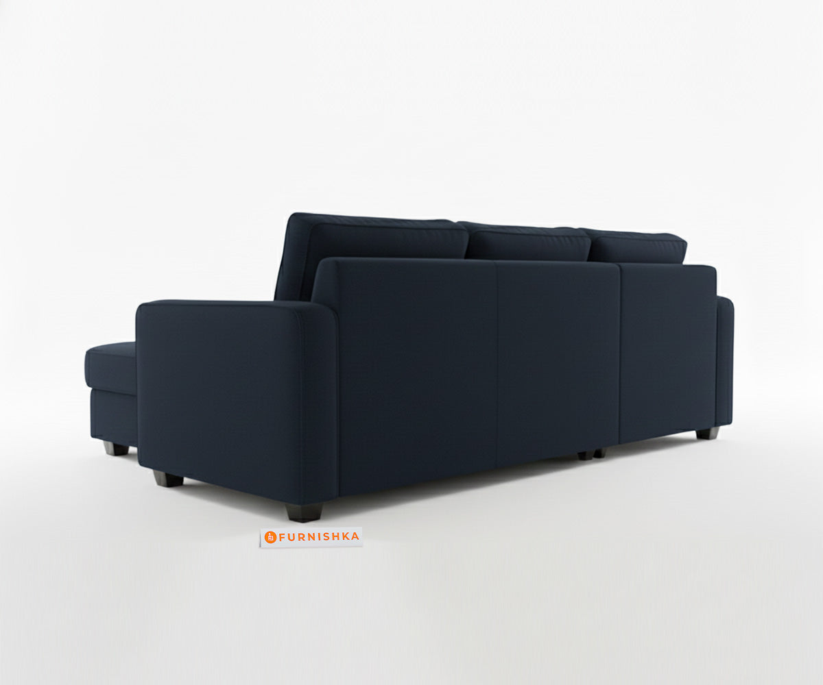Melaka Sectional Sofa 2+L Seater LHS Persian Blue - Furnishka 