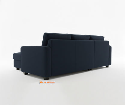 Melaka Sectional Sofa 2+L Seater LHS Persian Blue - Furnishka 