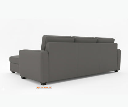 Melaka Sectional Sofa 2+L Seater LHS Space Grey - Furnishka 
