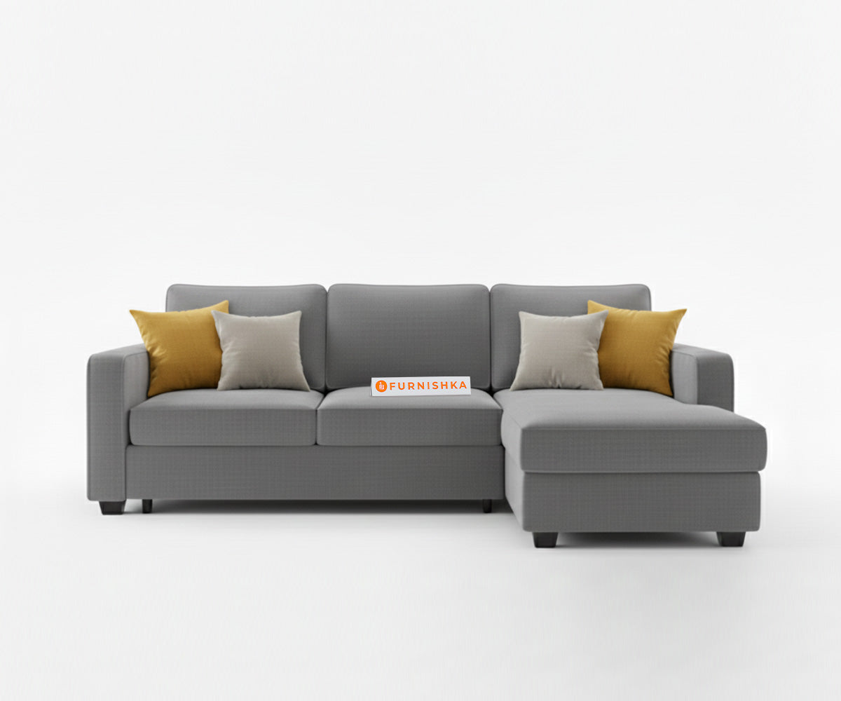 Melaka Sectional Sofa 2+L Seater  RHS Space Grey - Furnishka 
