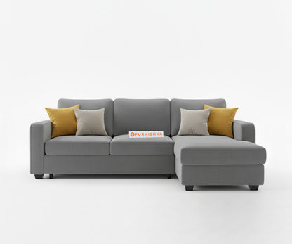 Melaka Sectional Sofa 2+L Seater  RHS Space Grey - Furnishka 