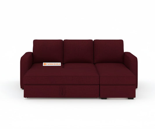 Melaka Sofa 2+L RHS Sofa cum Bed  - Pull out Type - Furnishka