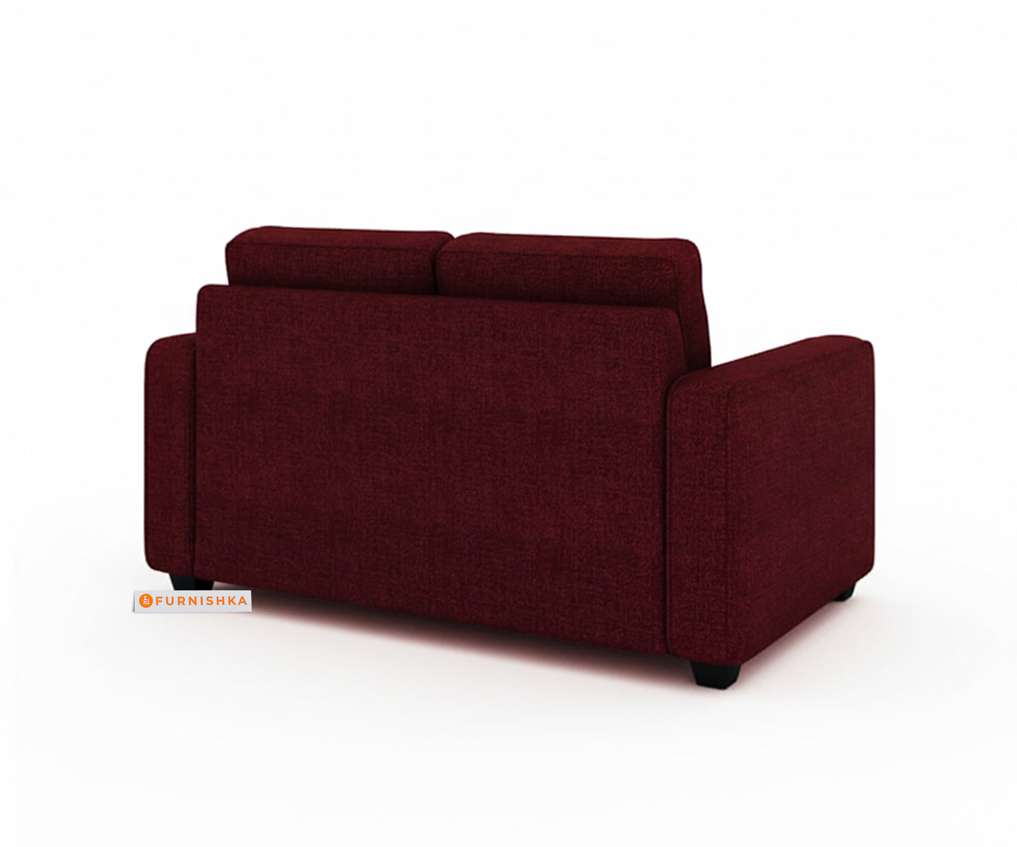 Melaka Sofa 2 Seater Red Wine - Furnishka 