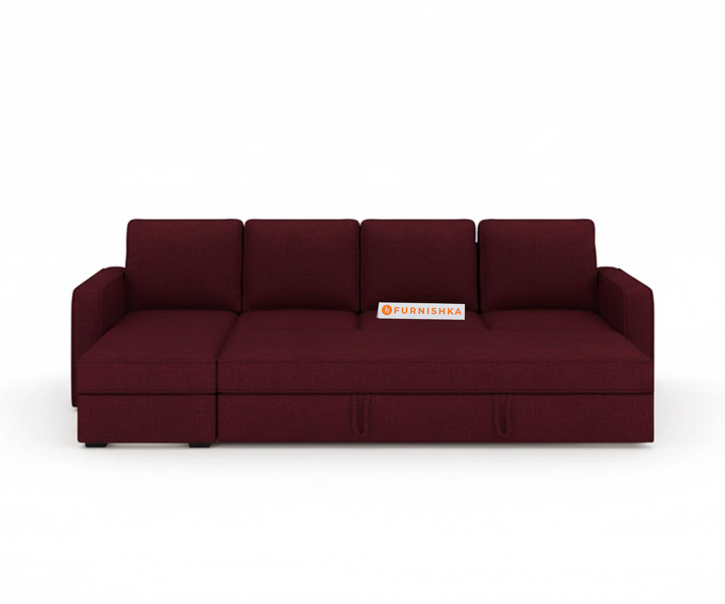 Melaka Sofa 3+L LHS Sofa cum Bed  - Pull out Type - Furnishka 