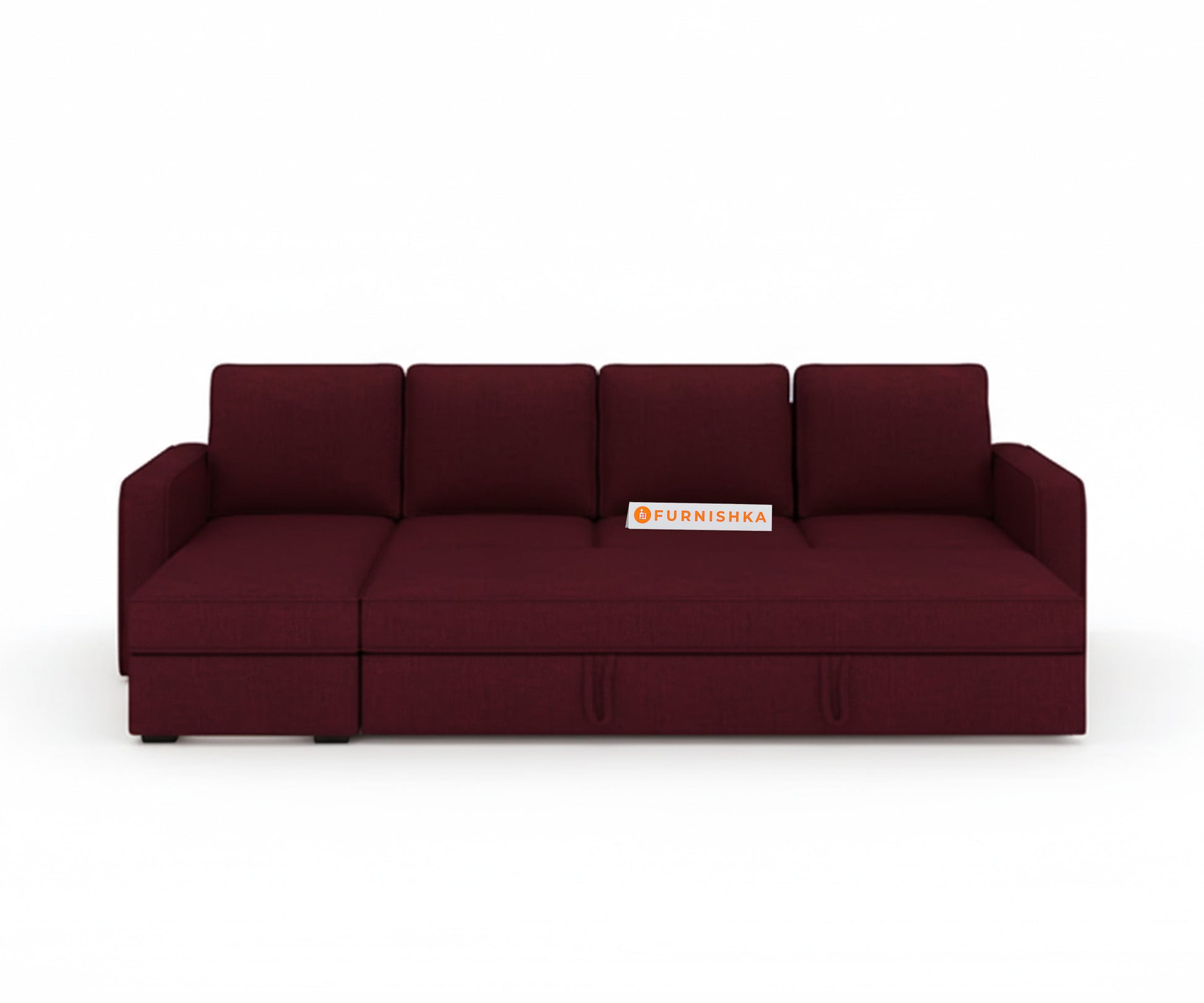 Melaka Sofa 3+L LHS Sofa cum Bed  - Pull out Type - Furnishka 