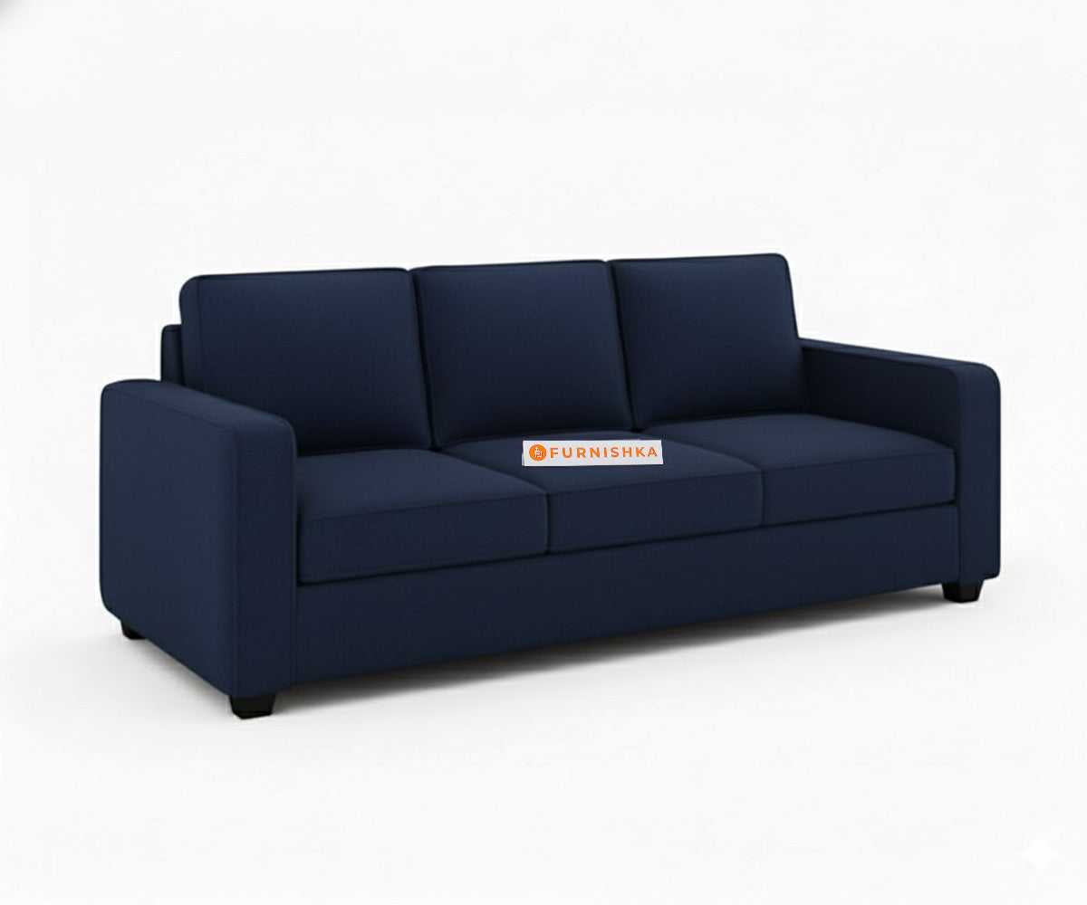 Melaka Sofa 3 Seater Persian Blue - Furnishka 
