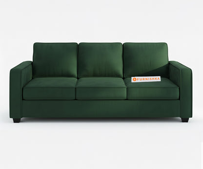 Melaka Sofa 3 Seater Pine Green - Furnishka 