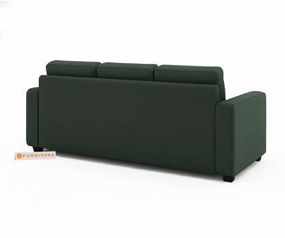 Melaka Sofa 3 Seater Pine Green - Furnishka 