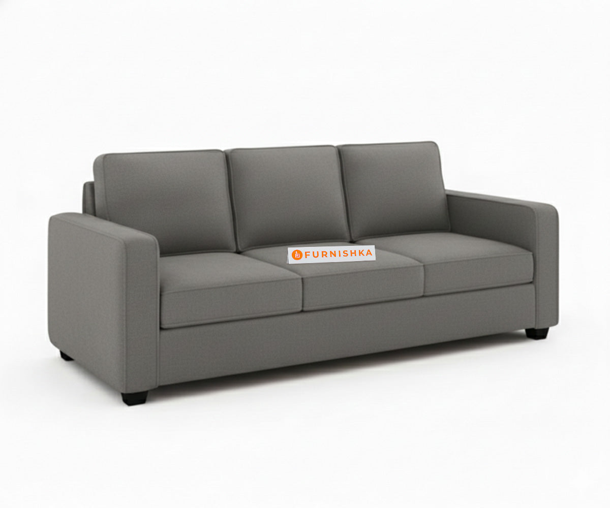 Melaka Sofa 3 Seater Space Grey - Furnishka 